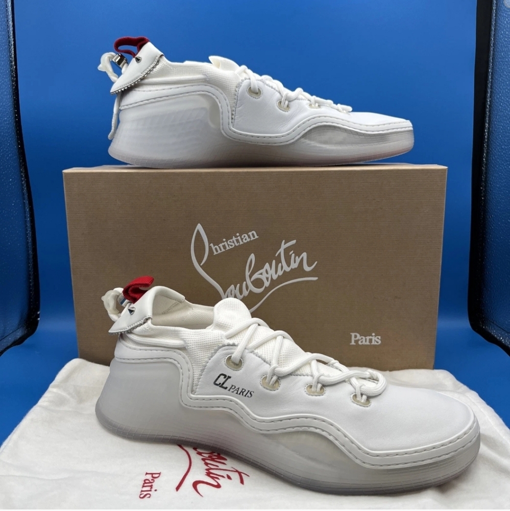 Christian Louboutin Arpoador Flat Sneakers Size 43.5 NEW - Picture 4 of 8